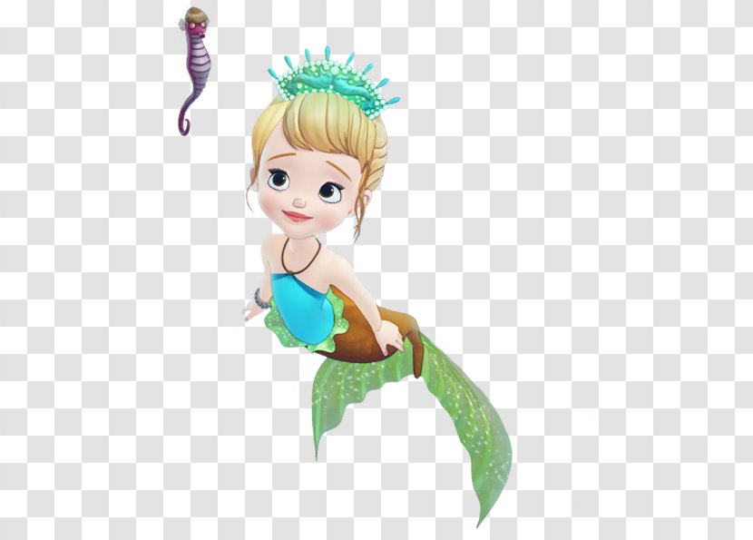 Mermaid Cartoon Doll Fairy - Fictional Character Transparent PNG