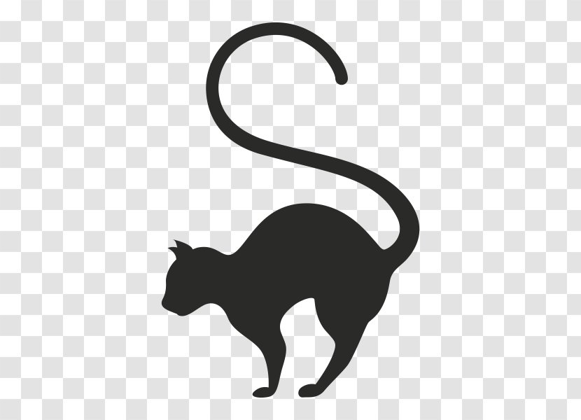 Cat Silhouette Drawing Photography - Black Transparent PNG