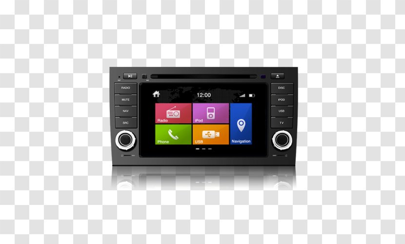 GPS Navigation Systems Car Audi Software Automotive System - Dvd Player - Gps Transparent PNG