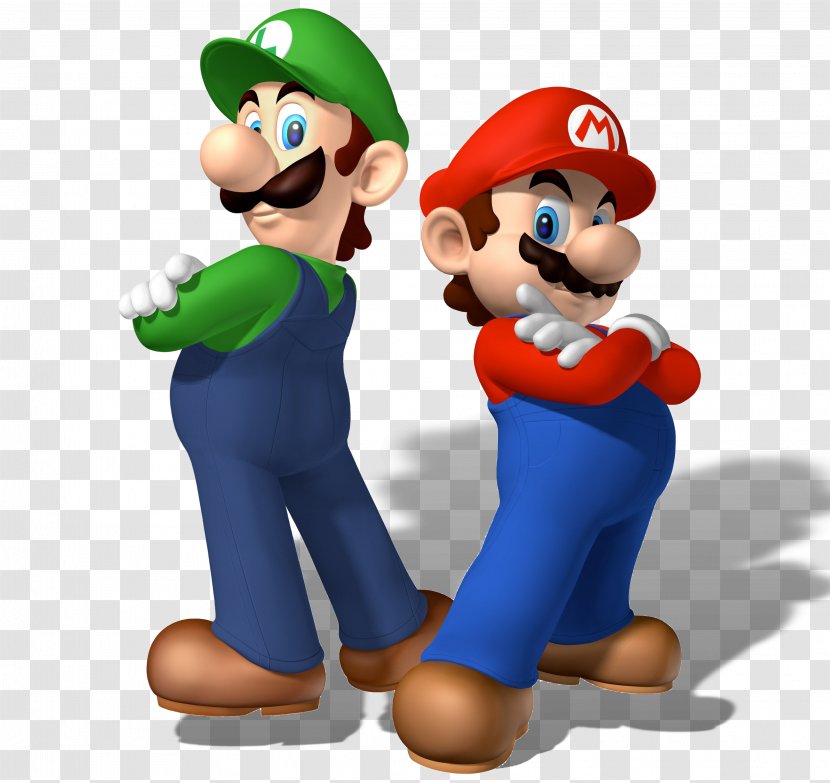 New Super Mario Bros. 2 - Figurine - Luigi Transparent PNG