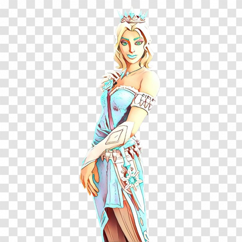 Character Created By Fashion Model Costume - Gown Design Transparent PNG