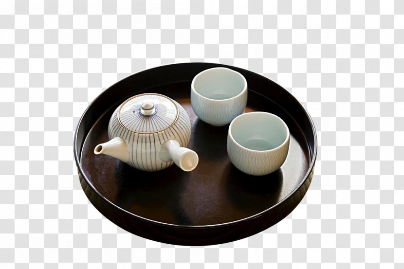 Green Tea Matcha Genmaicha Hu014djicha - Set - White Porcelain Transparent PNG