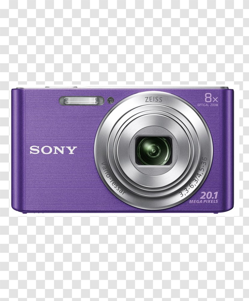 Sony Cyber-shot DSC-W830 Cybershot W830 Point-and-shoot Camera Zoom Lens Megapixel - Digital Transparent PNG