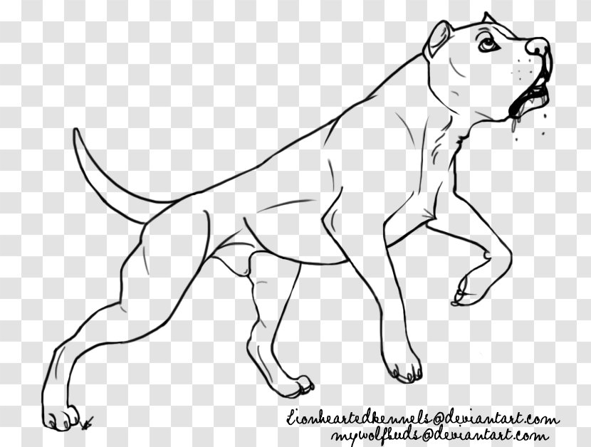 Dog Breed Puppy Perro De Presa Canario Non-sporting Group Pit Bull - Monochrome Transparent PNG