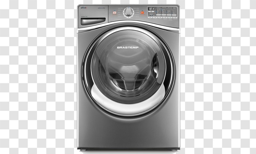 Washing Machines Brastemp Home Appliance Clothes Dryer Cooking Ranges - Refrigerator Transparent PNG