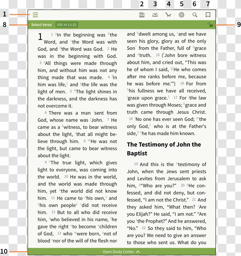 Olive Tree Bible Software Android IOS 7 - Apple Iphone Transparent PNG