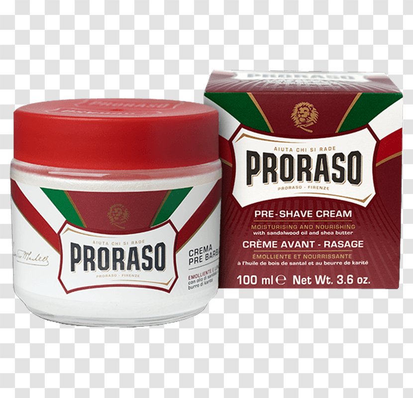 Lotion Aftershave Proraso Shaving Cream - Personal Care - Razor Transparent PNG