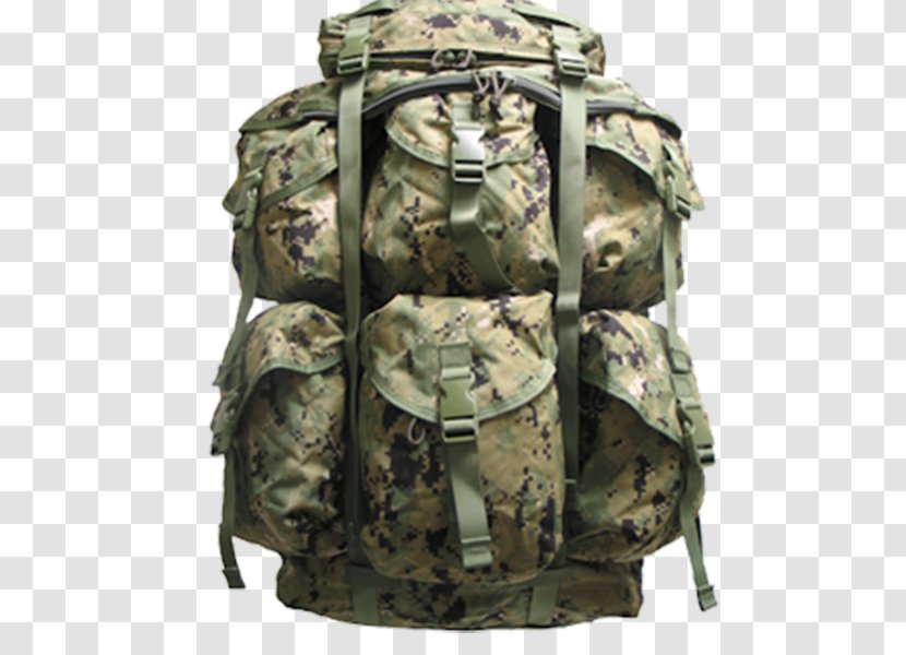 Military Camouflage Bag Weapon Backpack - Police Transparent PNG