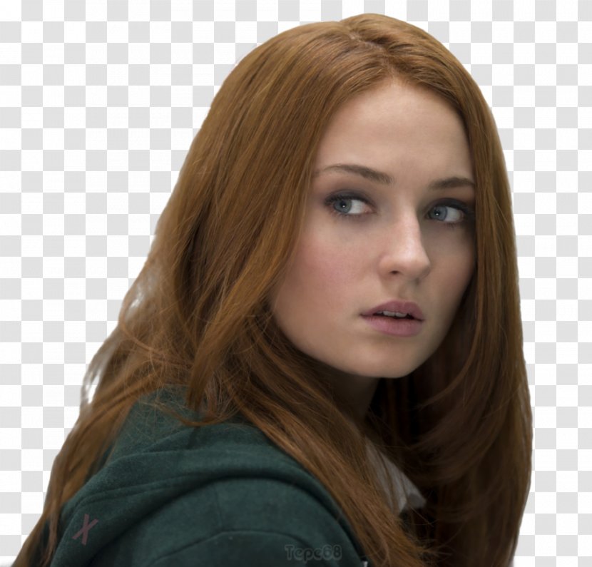 Sophia Turner Jean Grey Game Of Thrones Sansa Stark Actor - Watercolor - Sophie Transparent PNG