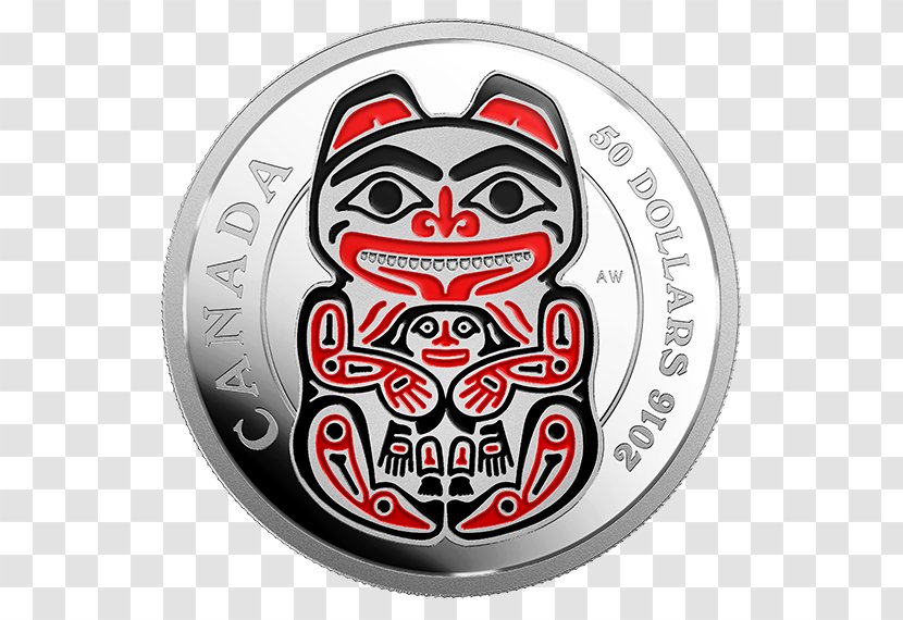 Haida Gwaii People Silver Coin Gold Transparent PNG