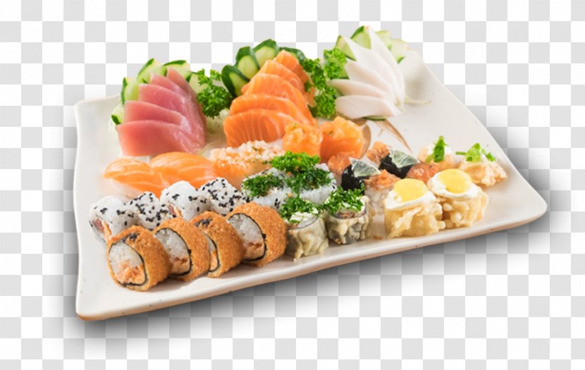 California Roll Sashimi Sushi Smoked Salmon Japanese Cuisine - Side Dish Transparent PNG