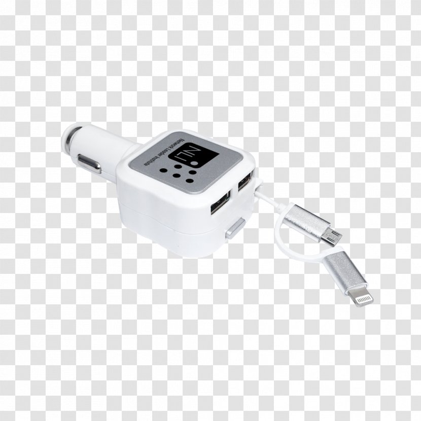 Battery Charger Apple Lightning AC Adapter IPhone - Electronics Transparent PNG