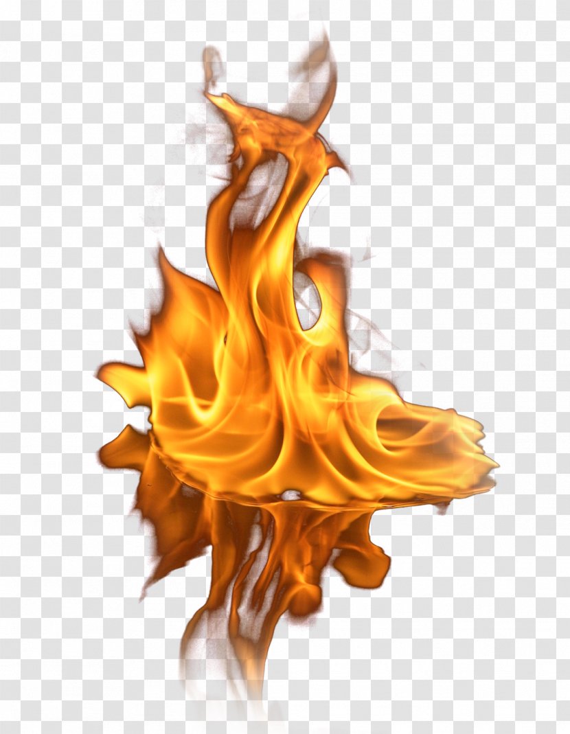 Flame Fire Light - Silhouette Transparent PNG