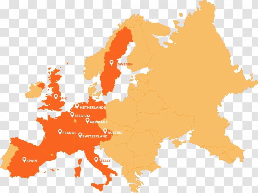 Europe Map Royalty-free Transparent PNG