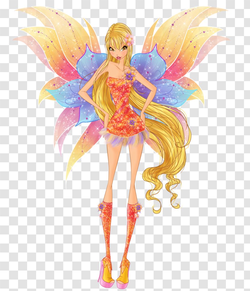 Stella Bloom Aisha Tecna Musa - Barbie Transparent PNG