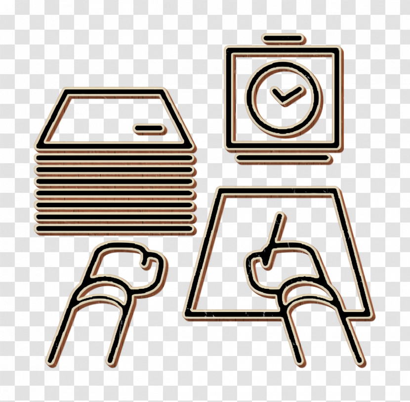 Clock Icon Signing Letters Icon People Working Icon Transparent PNG
