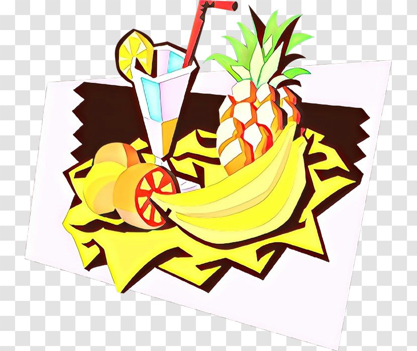 Pineapple - Yellow - Side Dish Food Transparent PNG