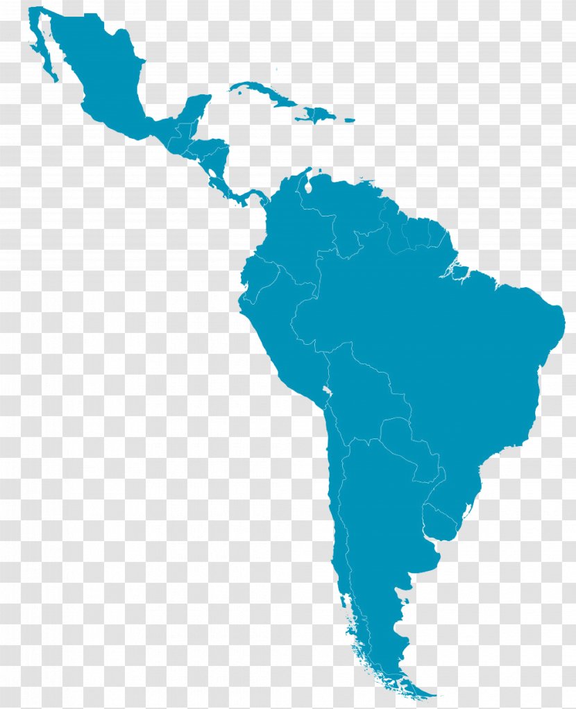 Latin America The Guianas United States Caribbean South Southern Cone - Country Transparent PNG