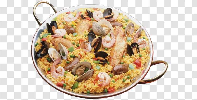 Spanish Cuisine Paella Slow Cookers Rice - Cooker Transparent PNG
