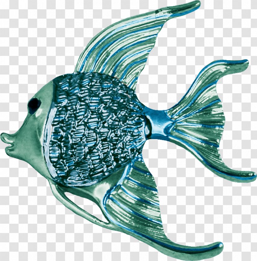 Fish Clip Art - Blue Transparent PNG
