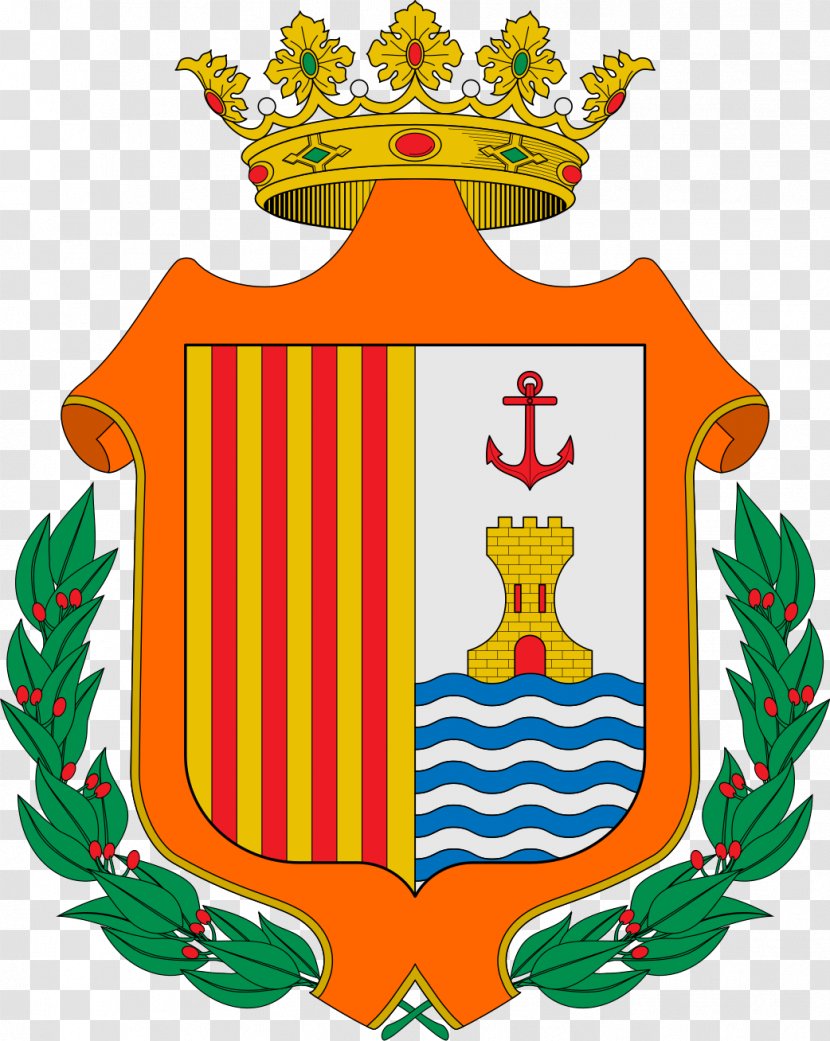 Santa Pola Escudo De Cullera Coat Of Arms Wikipedia Encyclopedia - Province Alicante Transparent PNG