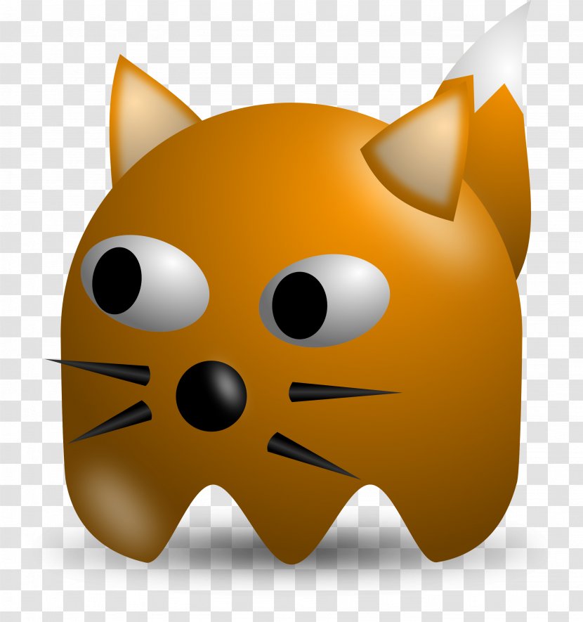Emoticon - Yellow - Cat Animation Transparent PNG