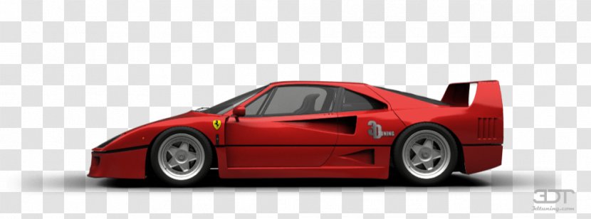 Ferrari F40 Compact Car S.p.A. Motor Vehicle - Door Transparent PNG