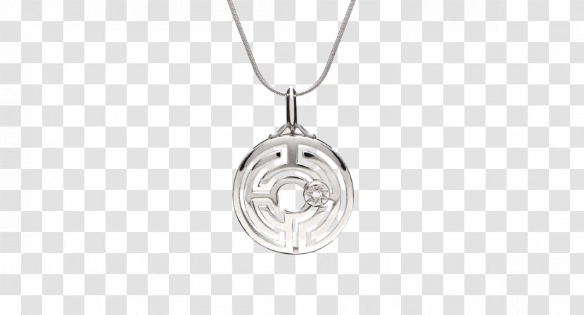 Locket Body Jewellery Necklace Silver - Metal Transparent PNG