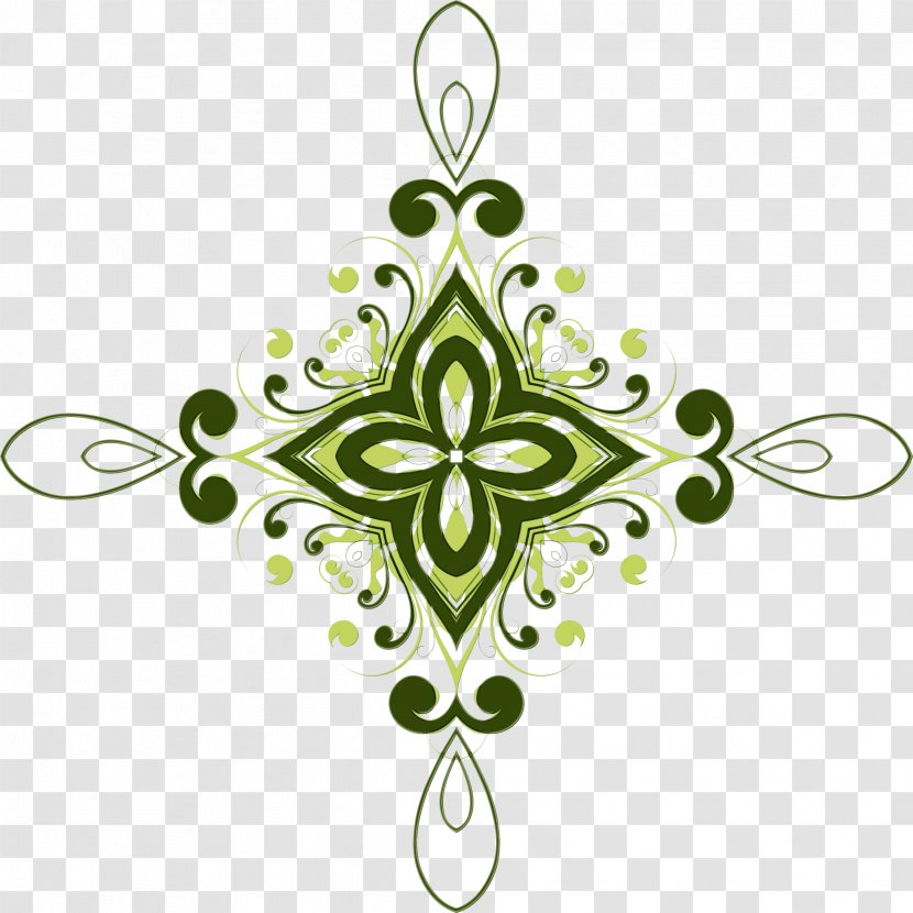 Green Leaf Background - Symmetry - Interior Design Transparent PNG