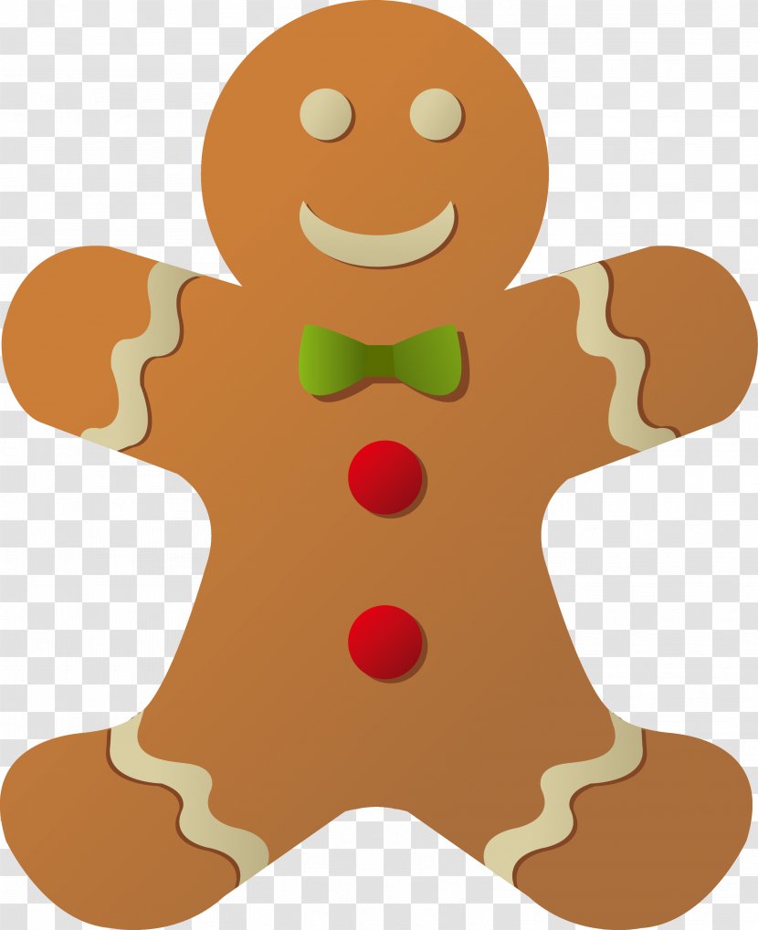 The Gingerbread Man House Santa Claus - Emoji - Creative Cookie Transparent PNG