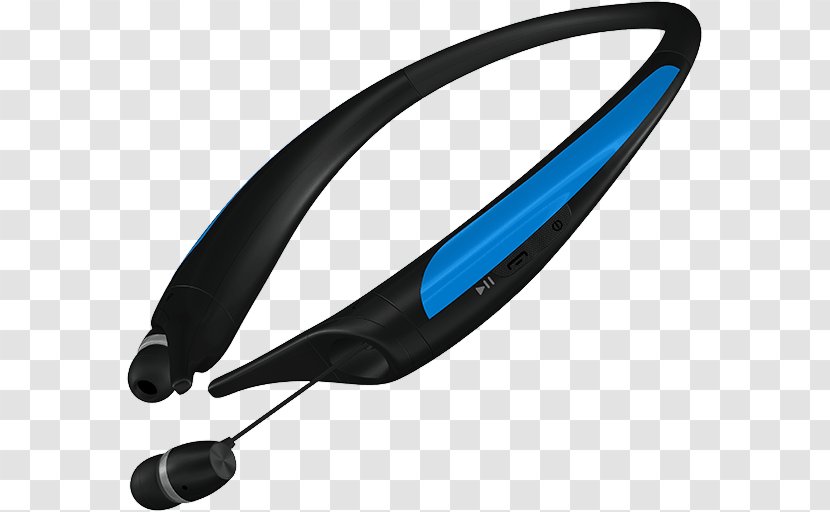 Headphones LG Electronics Bluetooth - Headset - Blue Tone Transparent PNG