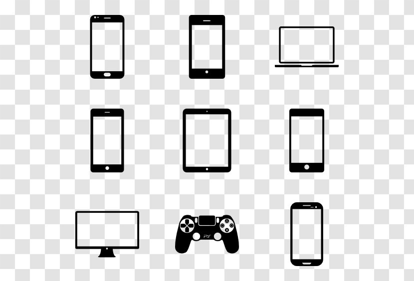 Handheld Devices Mobile Phones - Technology - Vectors Transparent PNG