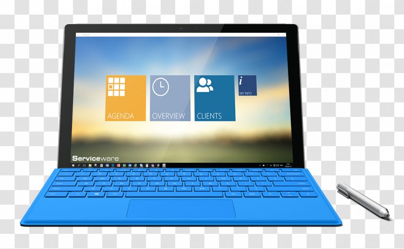 Surface Pro 4 Intel Core I5 Laptop - Microsoft - Book Menu Transparent PNG