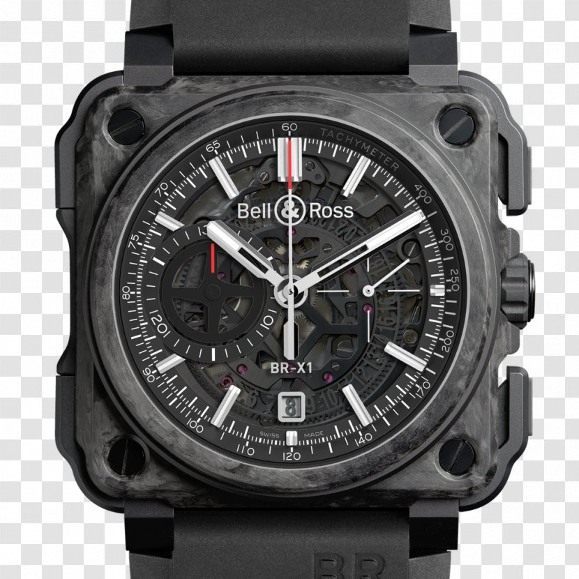 Bell & Ross Baselworld Watch Chronograph Retail - Clock Transparent PNG