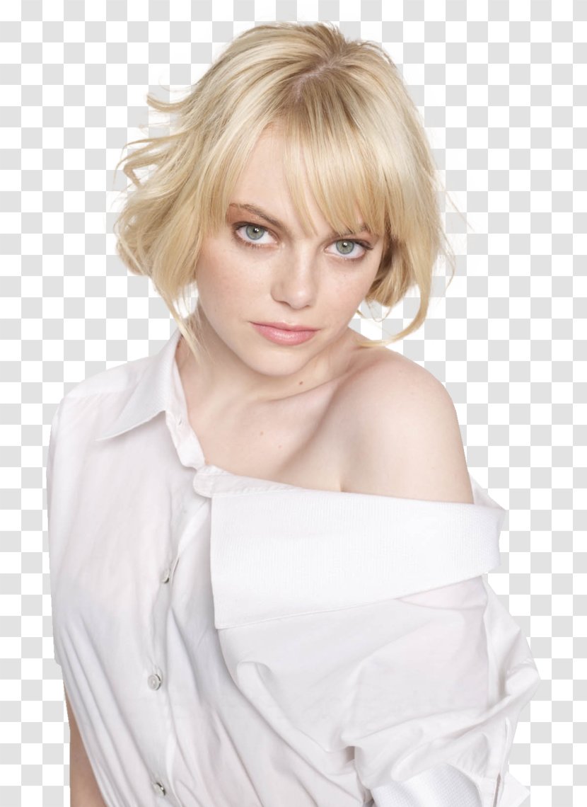 Mary DuPrie Studios Hair Coloring Model Long - Flower - Emma Stone Transparent PNG