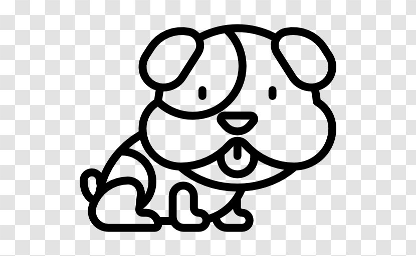 Puppy Android GNU GRUB - Line Art - Bulldog Transparent PNG