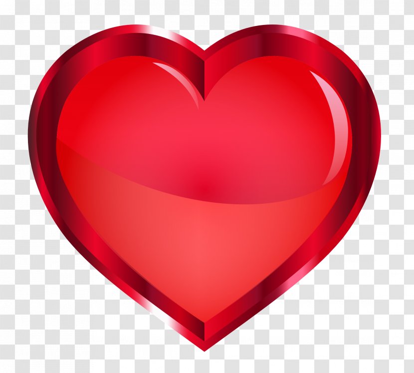 Heart Love - Art - Red Transparent PNG