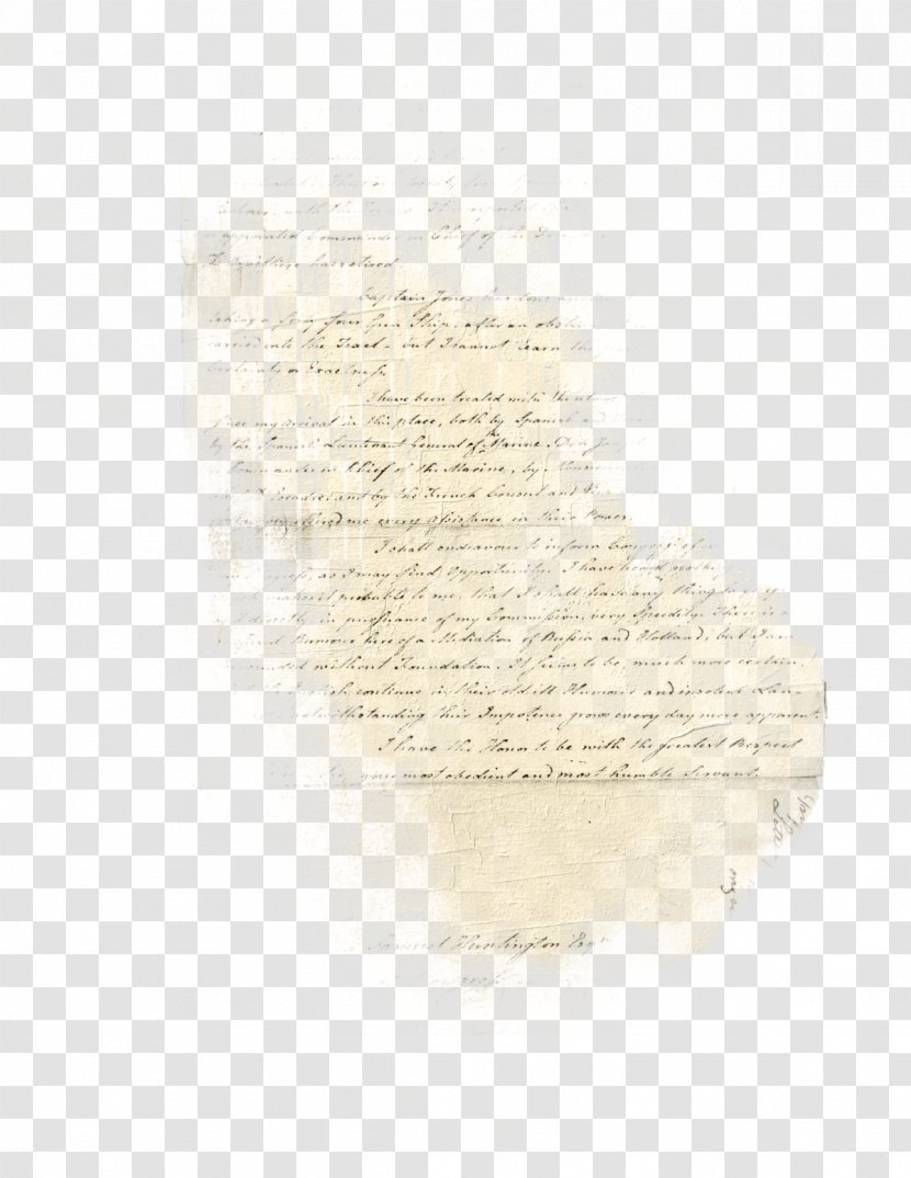 Document Beige - Retro Elements Transparent PNG