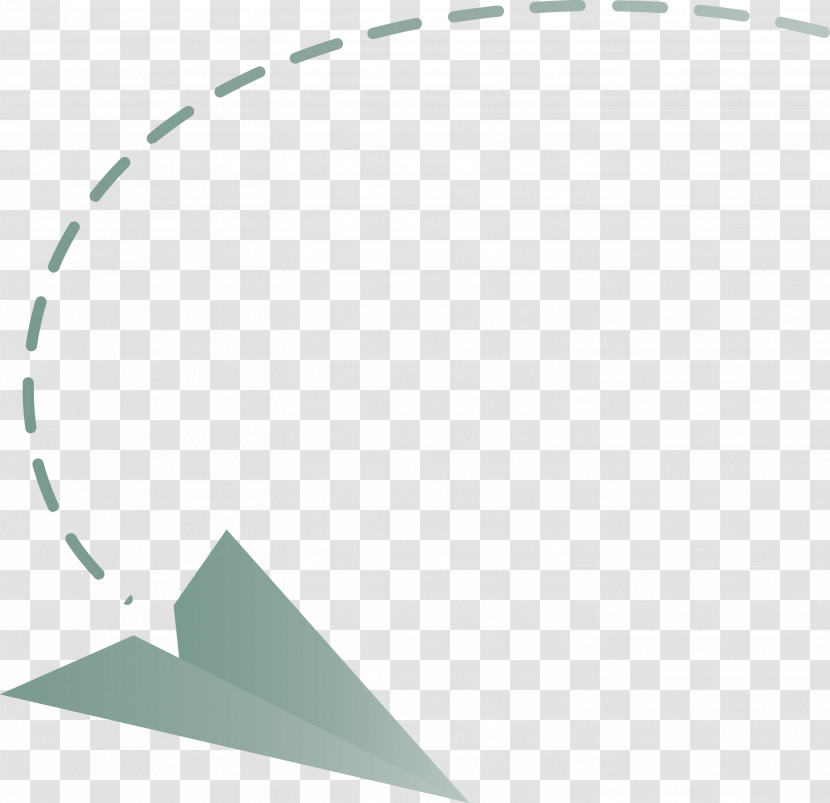 Triangle Angle Line Green Font Transparent PNG