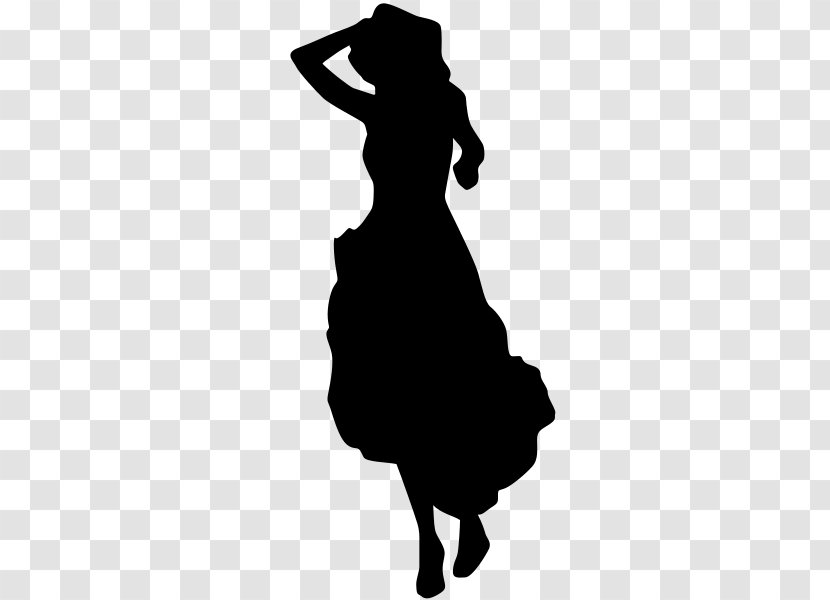 Silhouette Photography Woman - Monochrome Transparent PNG