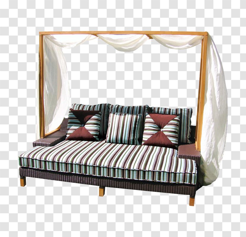 Wood Frame - Upholstery - Rectangle Loveseat Transparent PNG