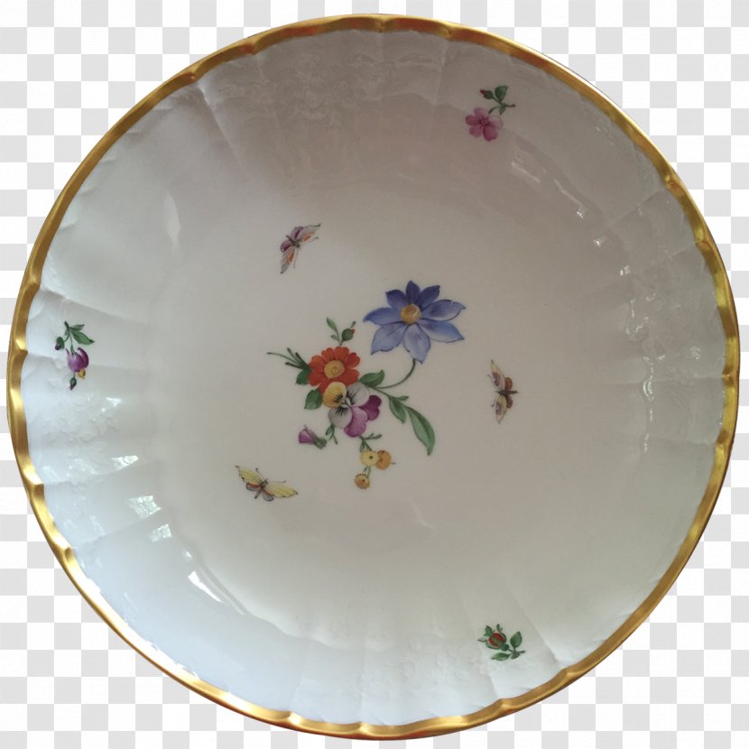 Tableware Plate Porcelain Platter Saucer - Serveware - Hand Painted Transparent PNG