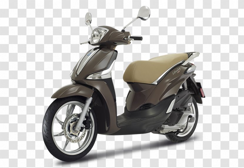 Scooter Piaggio Liberty Motorcycle Vespa - Vehicle Transparent PNG