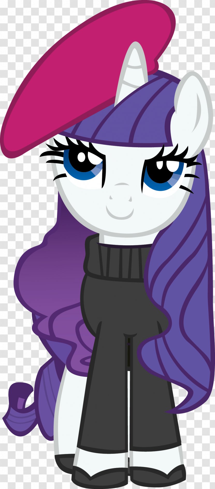 Rarity Pony Twilight Sparkle Sunset Shimmer Princess Celestia - Violet - Hipster Hair Transparent PNG