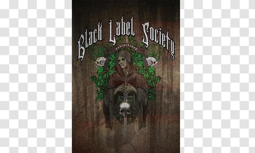 Black Label Society Unblackened DVD Musician Compact Disc - Flower - Classical Labels Transparent PNG