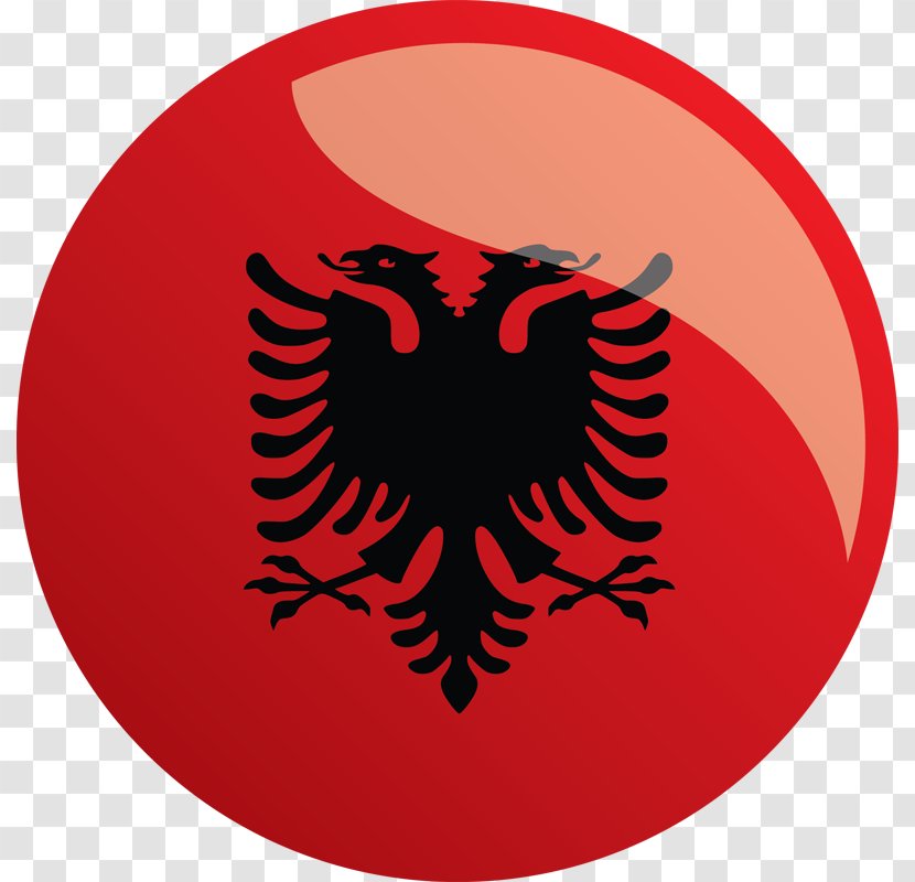 Flag Of Albania Albanian Double-headed Eagle Transparent PNG