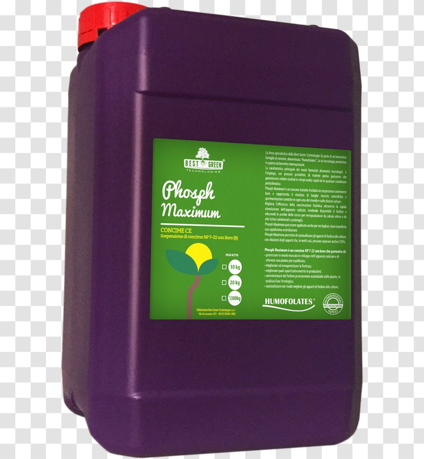 Concime Organic Farming Agriculture Molybdenum Fertilisers - Automotive Fluid - Green Techno Transparent PNG