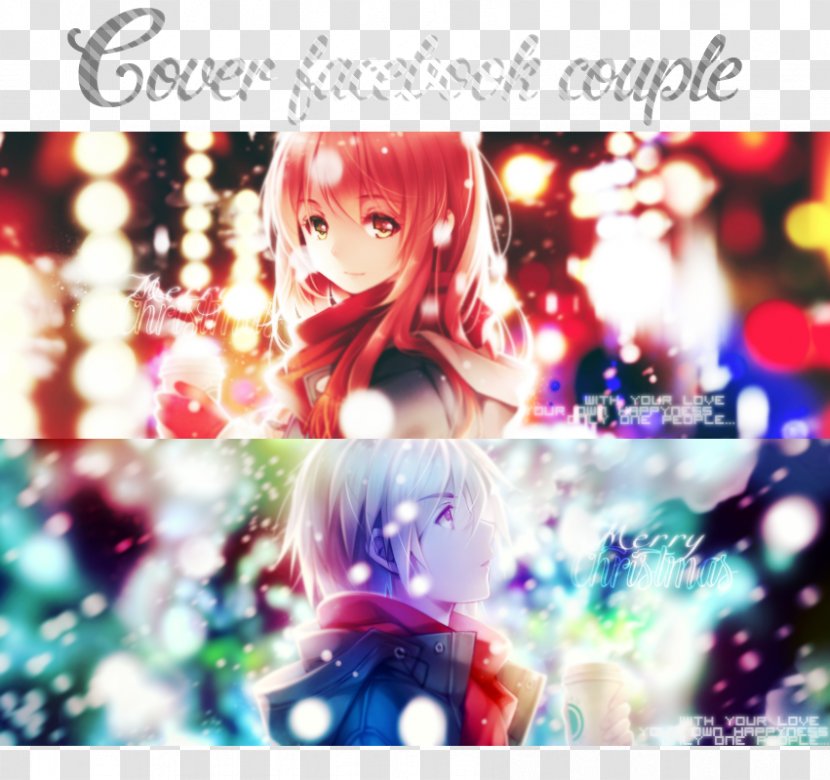 DeviantArt Pixiv Graphic Design - Cartoon - Christmas Cover Transparent PNG