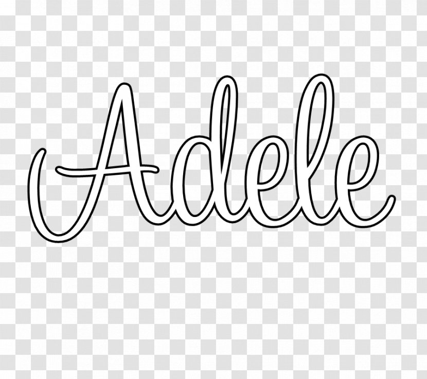 Text PhotoFiltre - Watercolor - Adele Transparent PNG