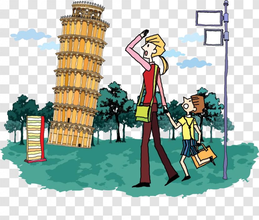 Stock Illustration Child - Italy Travel Transparent PNG